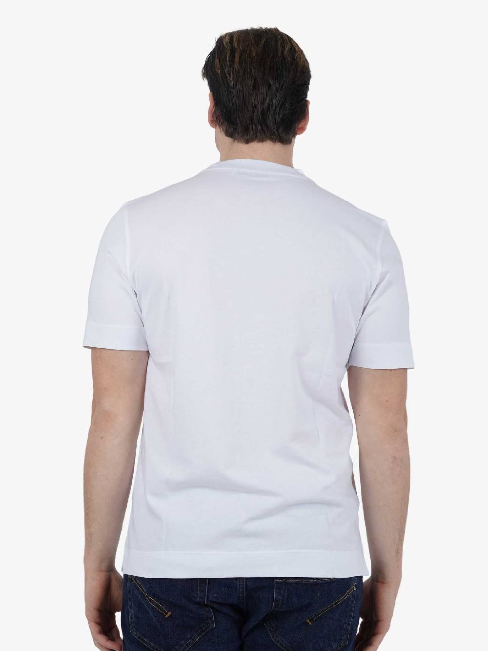 GAZZARRINI T-shirt M/M TE105G Uomo Cotone Bianco