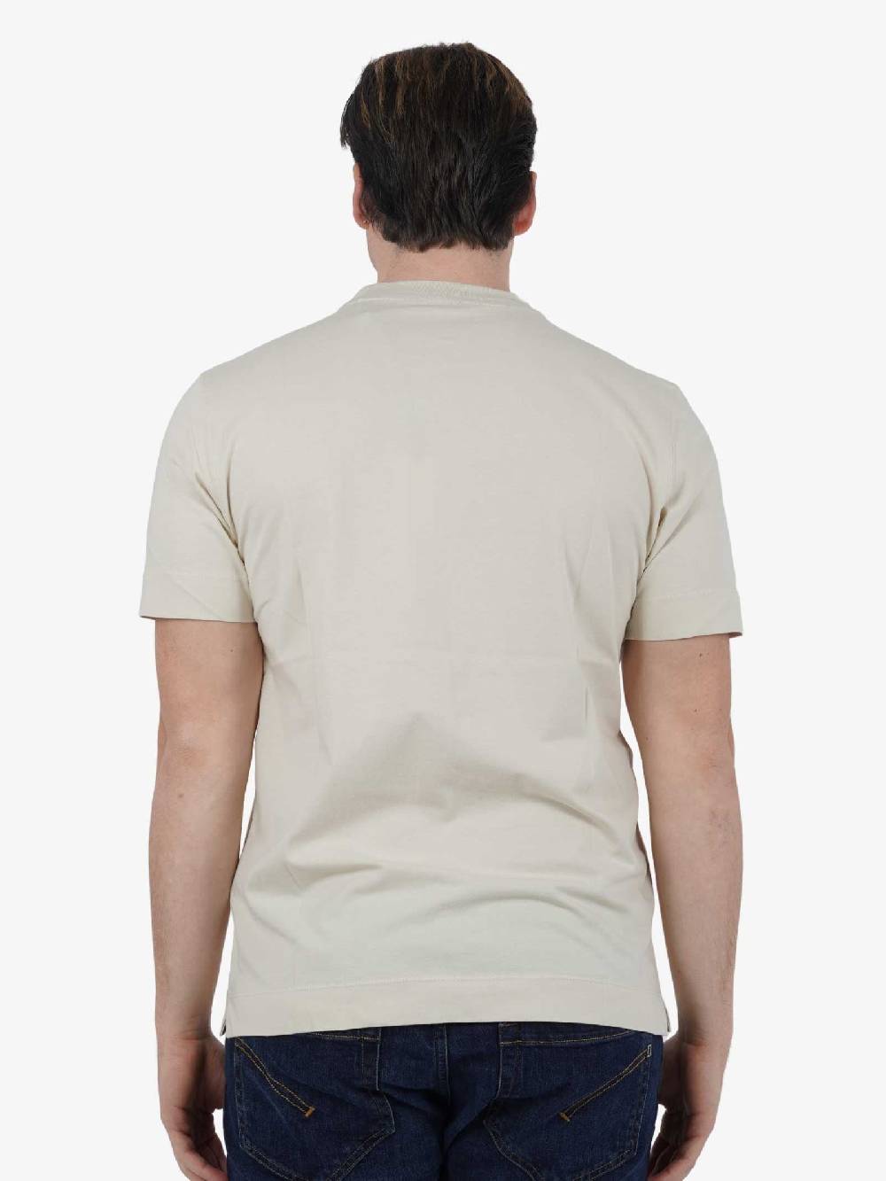 GAZZARRINI T-shirt M/M TE105G Uomo Cotone Grigio
