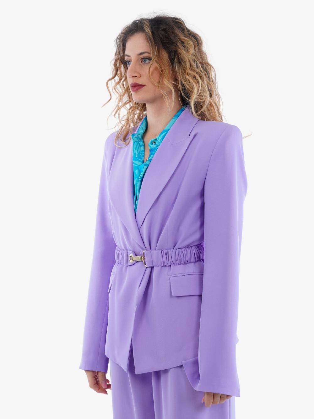 MONIQUE GARCONNE Giacca Donna In Tessuto Tecnico Lilla