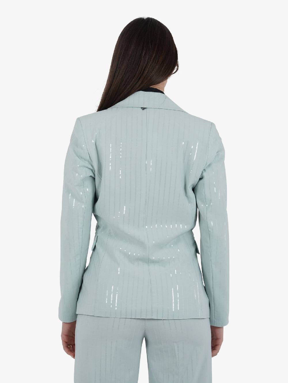 DIXIE Giacca Monopetto Con Revers J041J022 Donna Verde