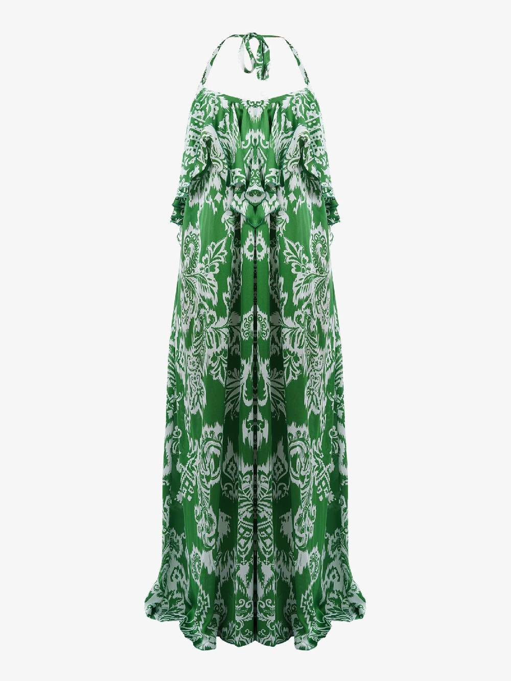 GINA Abito lungo Ginetta donna verde