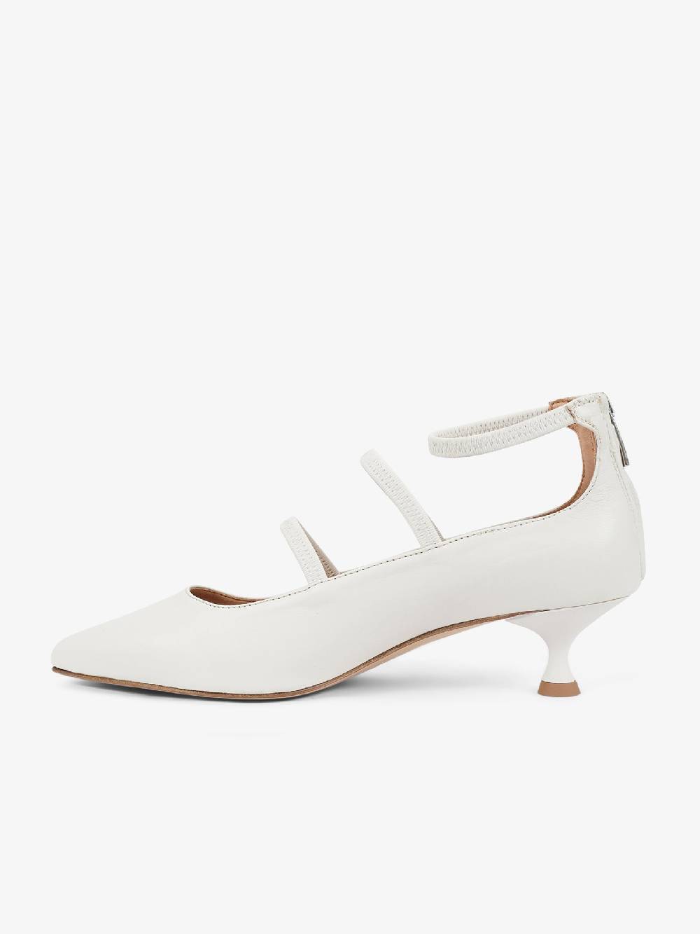 GISEL MOIRE Ballerine MARTINA Donna Pelle Panna