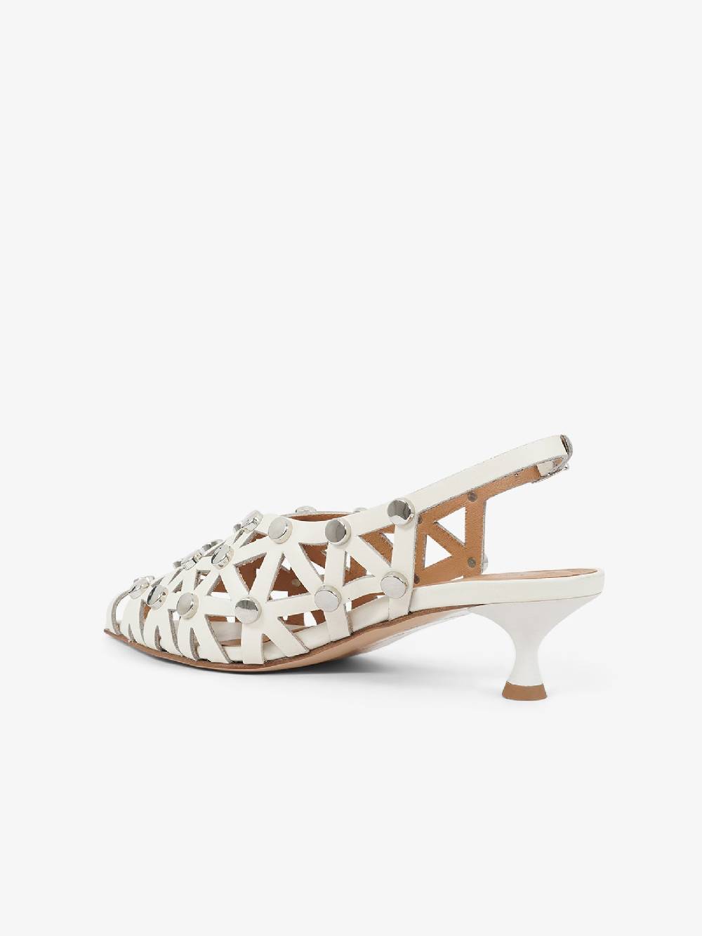 GISEL MOIRE Chanel MARTE Donna Pelle Panna