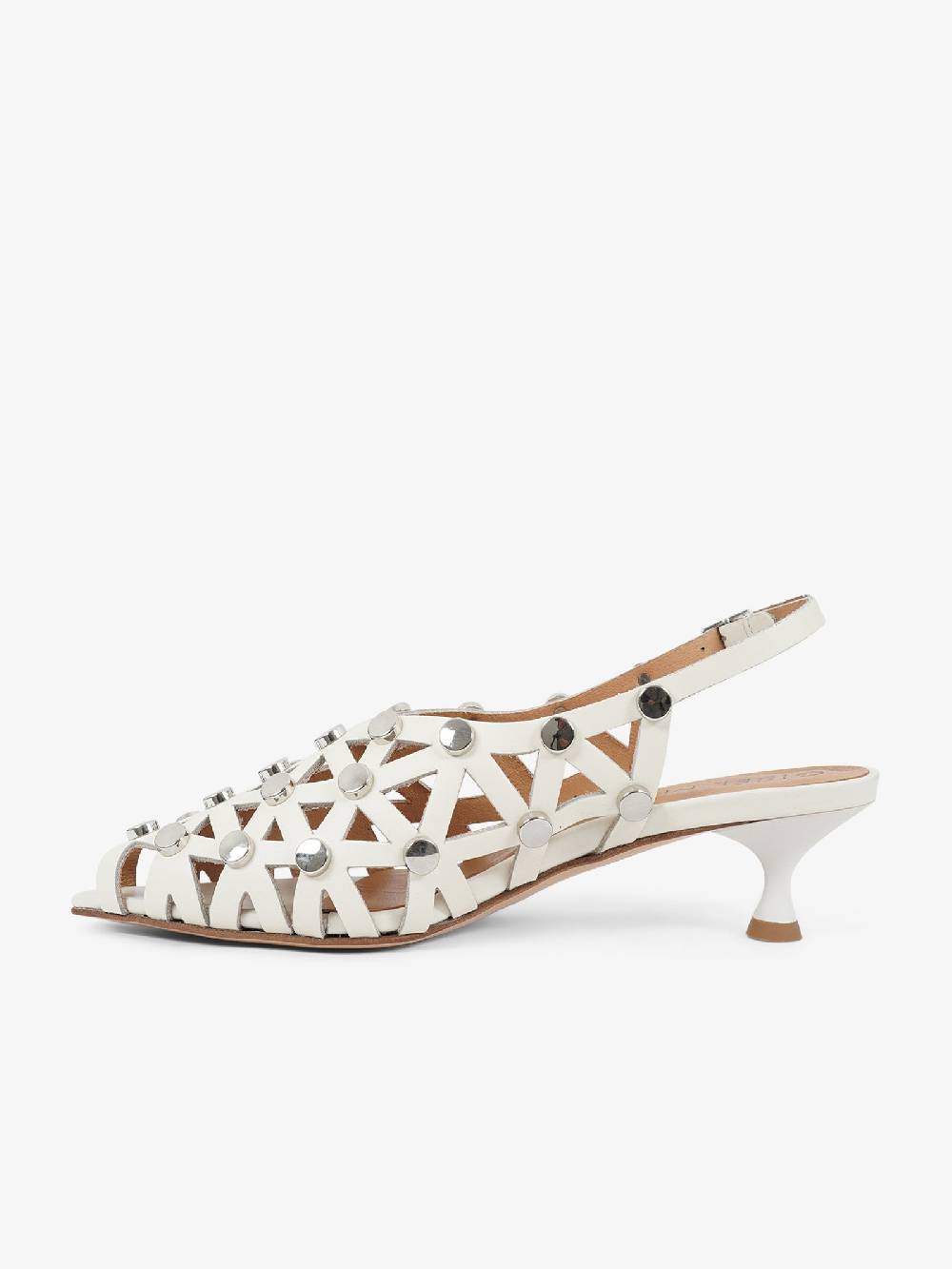 GISEL MOIRE Chanel MARTE Donna Pelle Panna