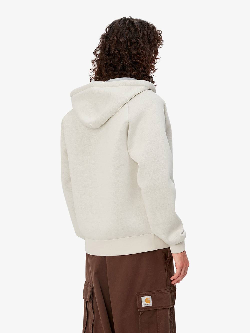 CARHARTT WIP Giubbotto Con Cappuccio Car-Lux I032935_1QR_XX Uomo Sale/grigio