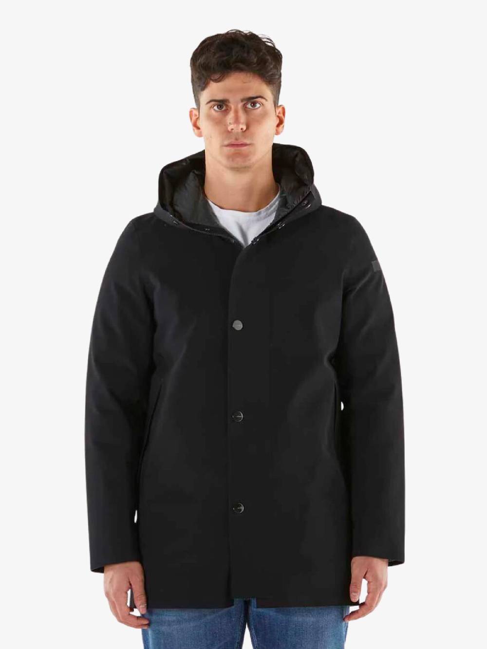 RRD ROBERTORICCIDESIGNS Giubbotto Down Under Parka Jkt WES006 Uomo Nero