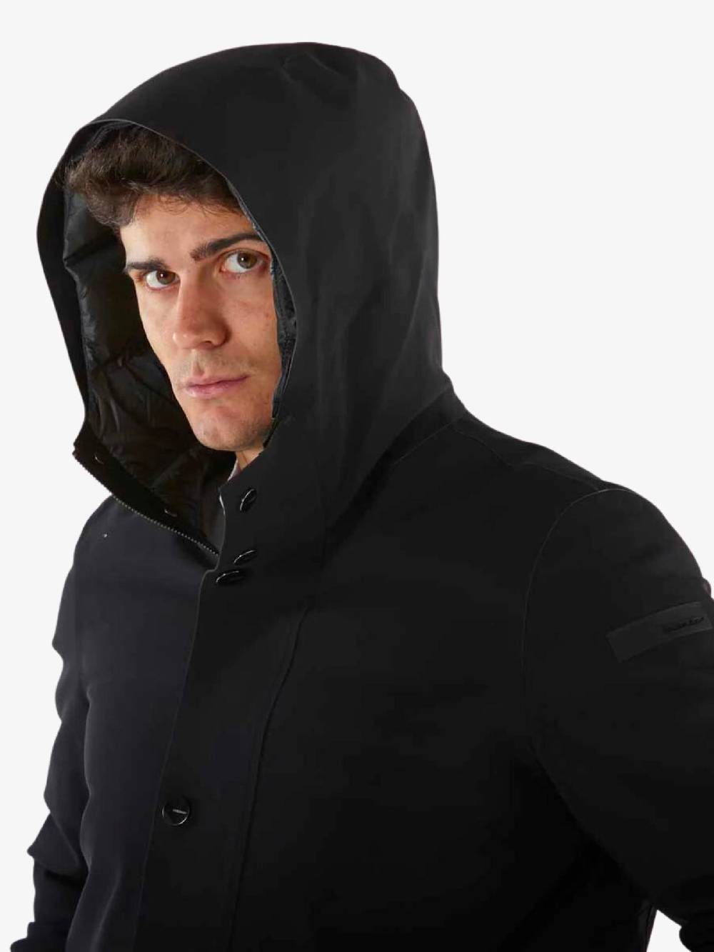 RRD ROBERTORICCIDESIGNS Giubbotto Down Under Parka Jkt WES006 Uomo Nero
