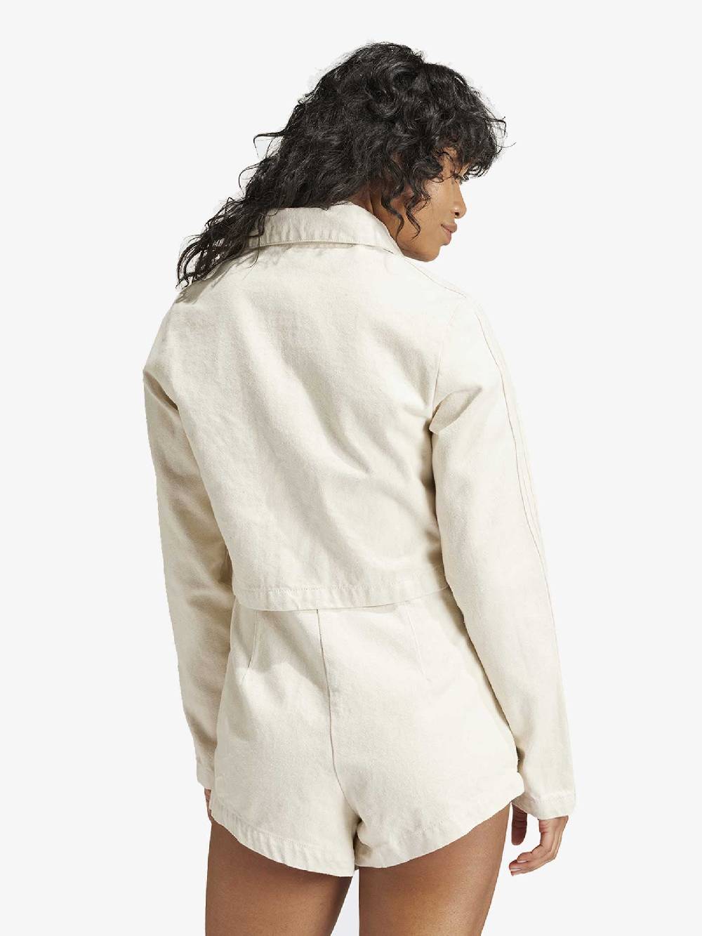 ADIDAS Giubbotto Fashion Montreal Denim IS3583 Donna Cotone Panna