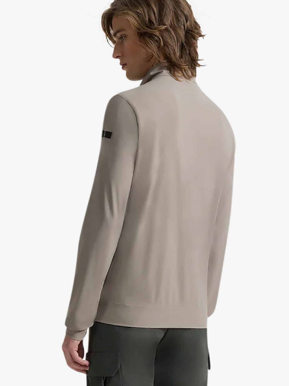 RRD ROBERTORICCIDESIGNS Giubbotto In Pile Estivo 24151 Uomo Con Zip Tortora