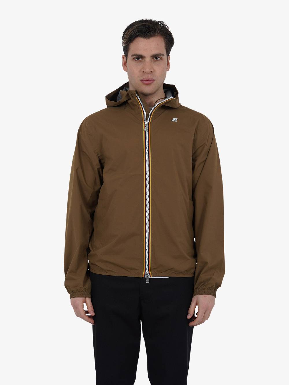 K-WAY Giubbotto JACK ECO STRETCH DOT K5127QW Uomo Marrone