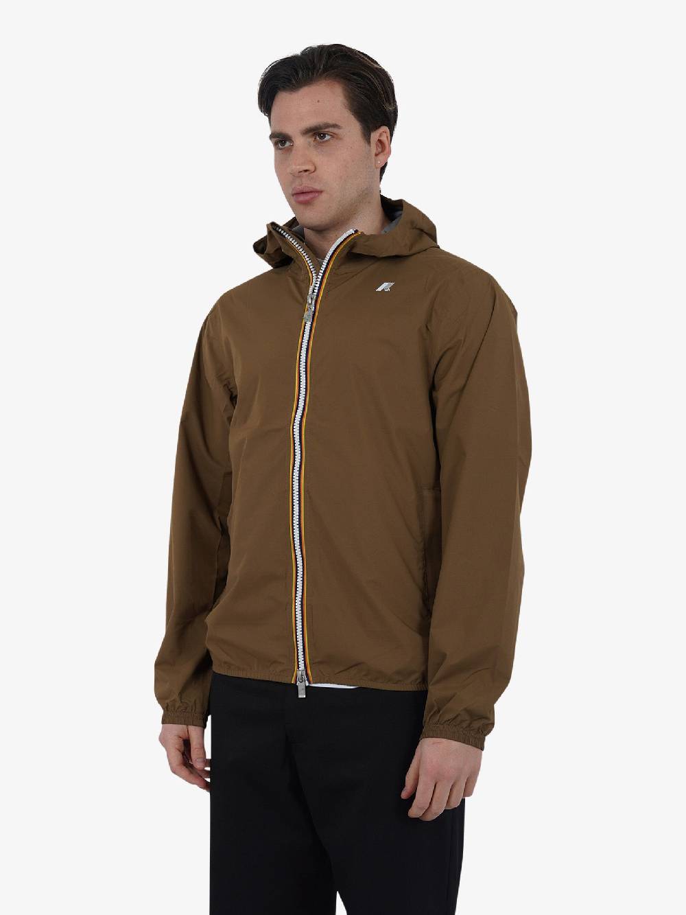 K-WAY Giubbotto JACK ECO STRETCH DOT K5127QW Uomo Marrone