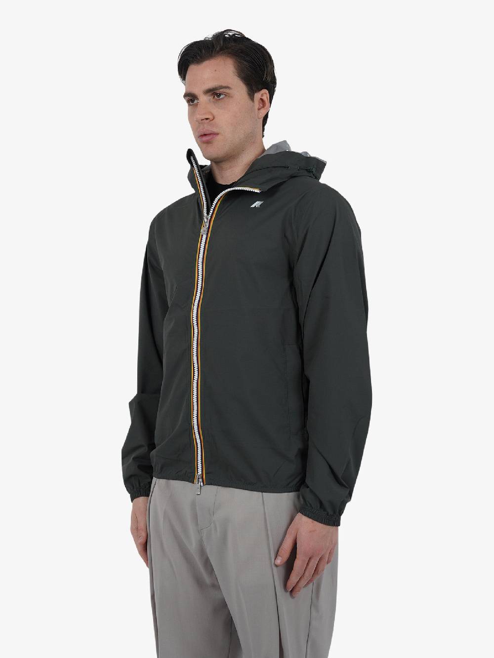 K-WAY Giubbotto JACK ECO STRETCH DOT K5127QW Uomo Verde