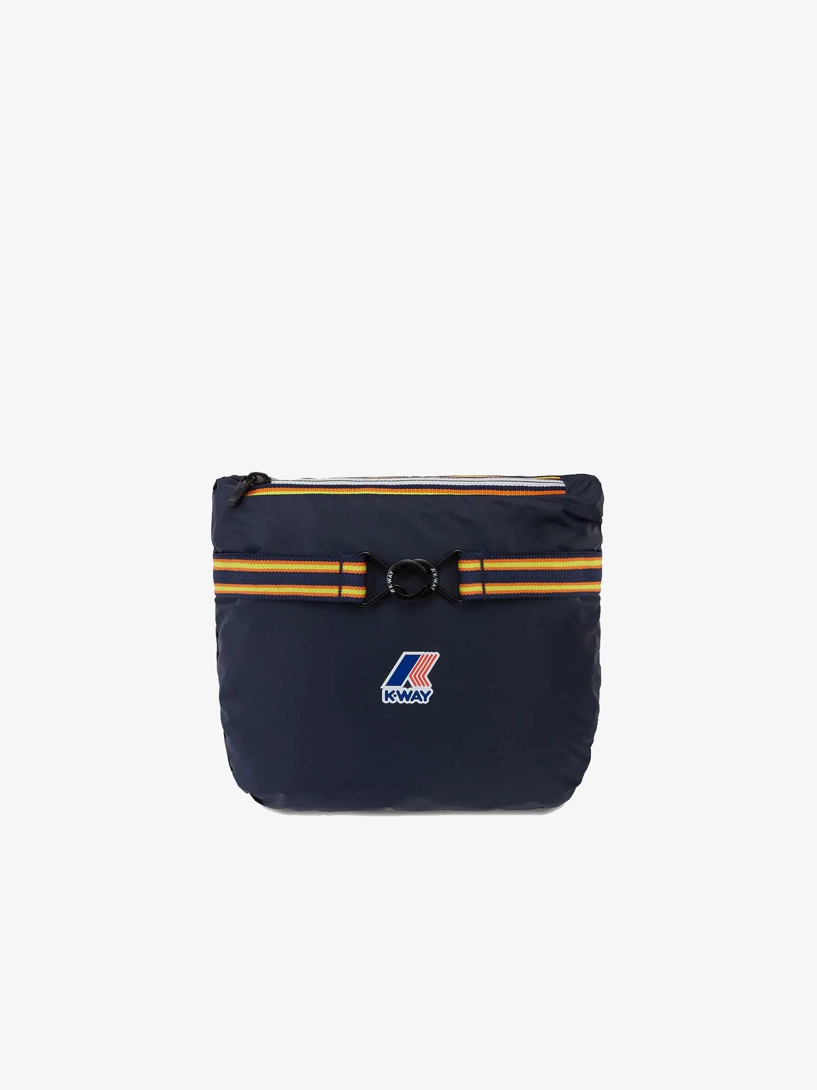 K-WAY Giubbotto Le Vrai 3.0 Amauren K3116UW Uomo In Nylon Blu Scuro