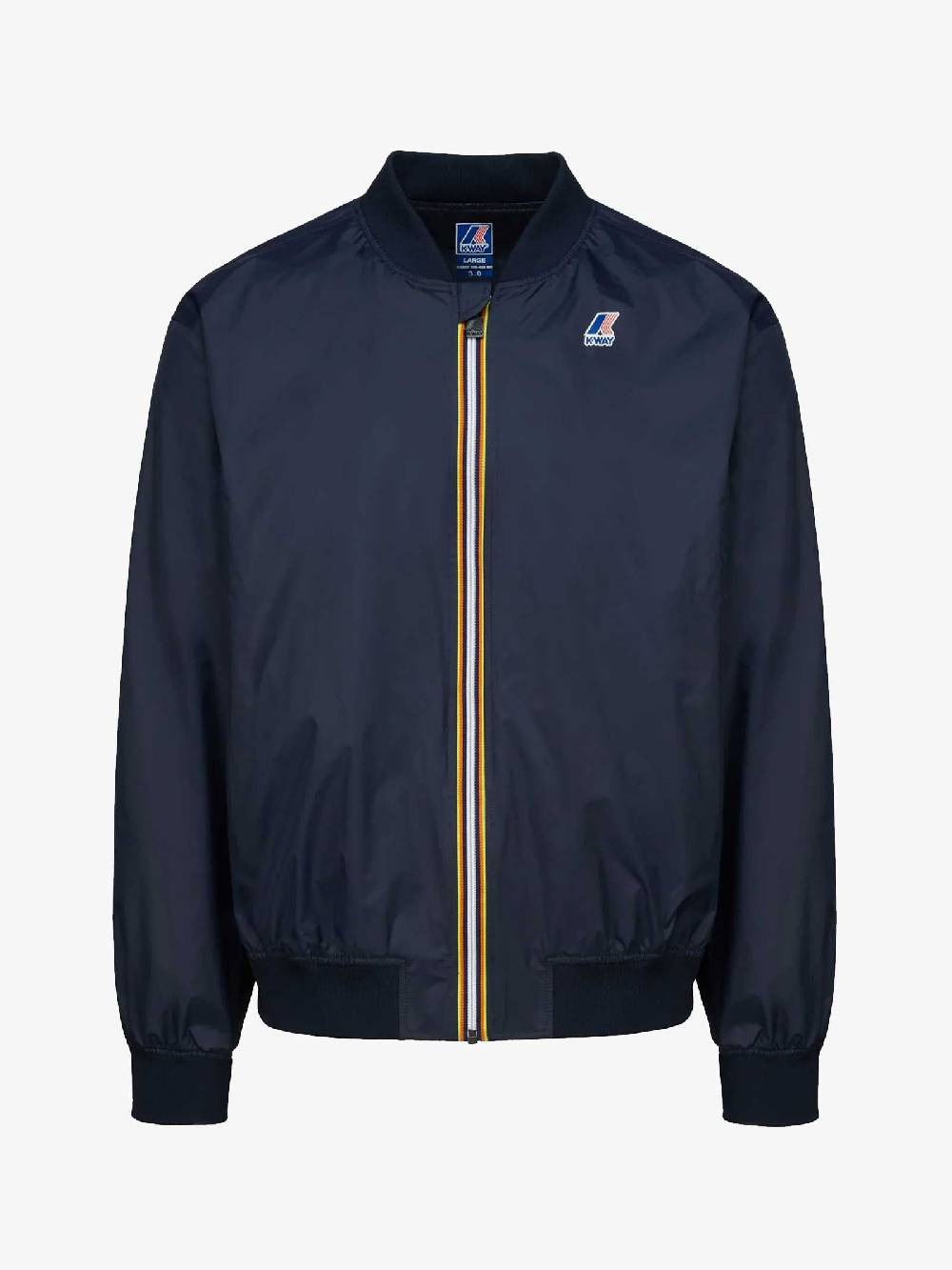 K-WAY Giubbotto Le Vrai 3.0 Amauren K3116UW uomo in nylon blu scuro