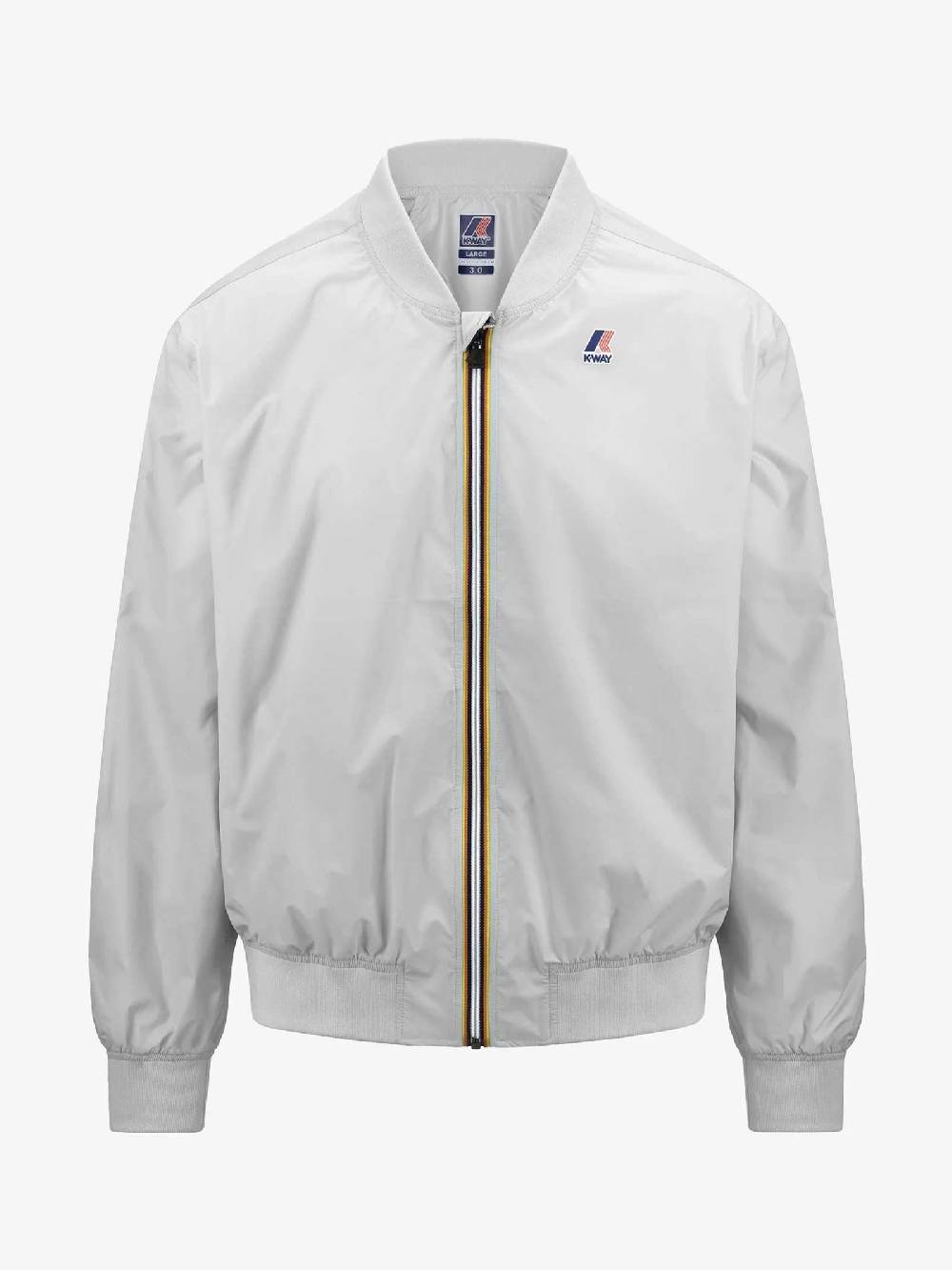 K-WAY Giubbotto Le Vrai 3.0 Amauren K3116UW uomo in nylon grigio