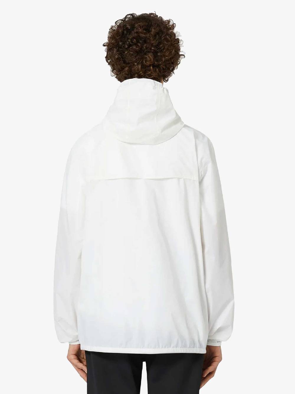 K-WAY Giubbotto Le Vrai 3.0 Claude Uomo In Nylon Bianco