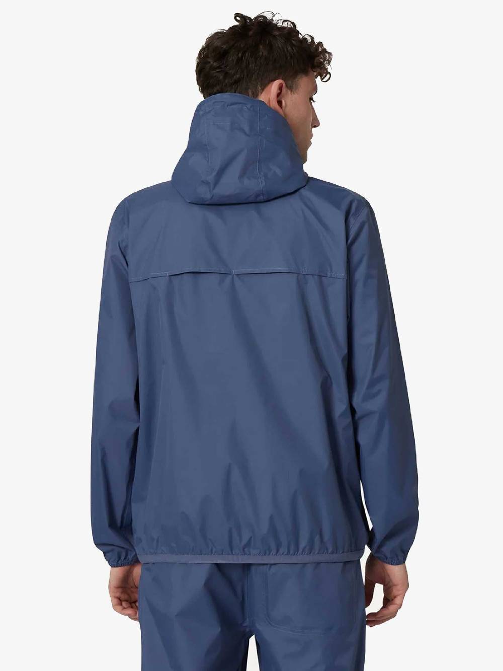 K-WAY Giubbotto Le Vrai 3.0 Claude Uomo In Nylon Blu Indigo