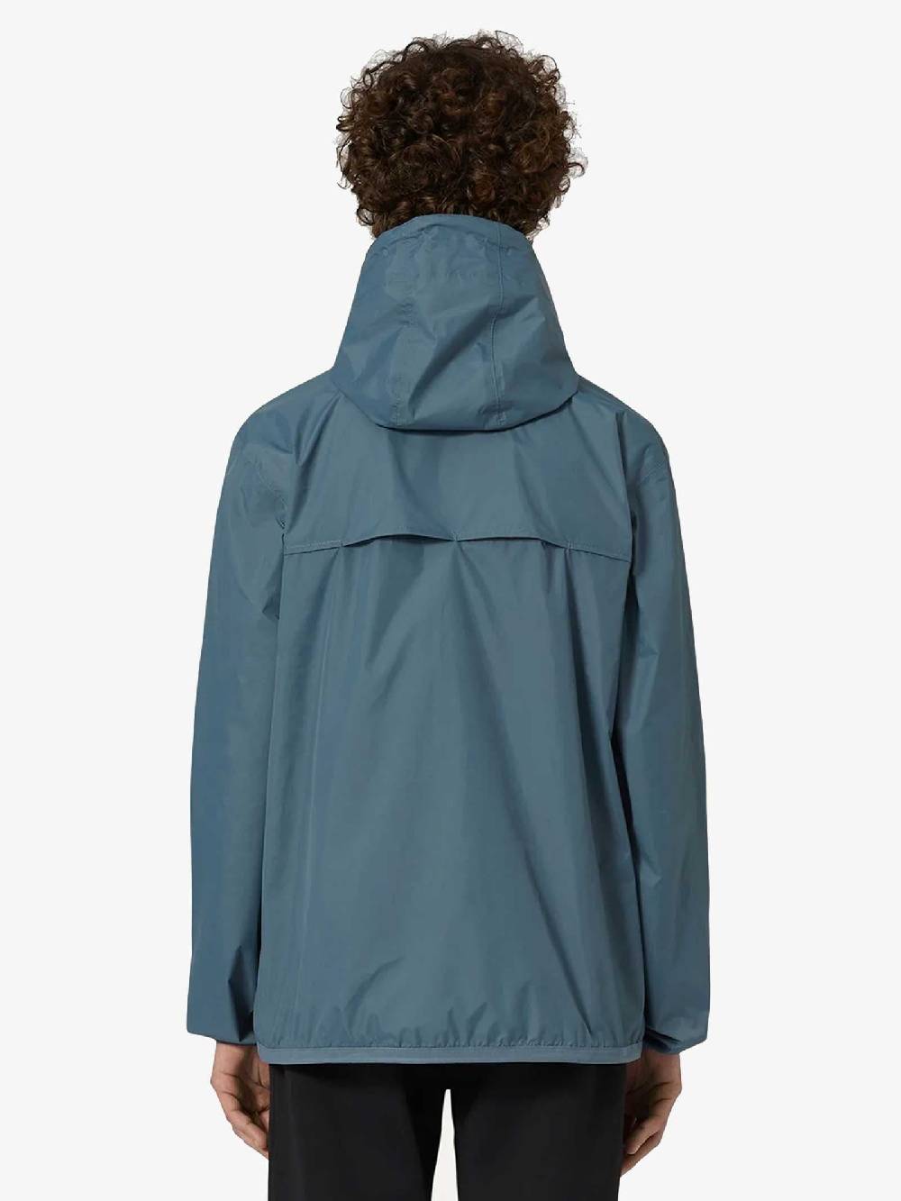 K-WAY Giubbotto Le Vrai 3.0 Claude Uomo In Nylon Grigio Everest