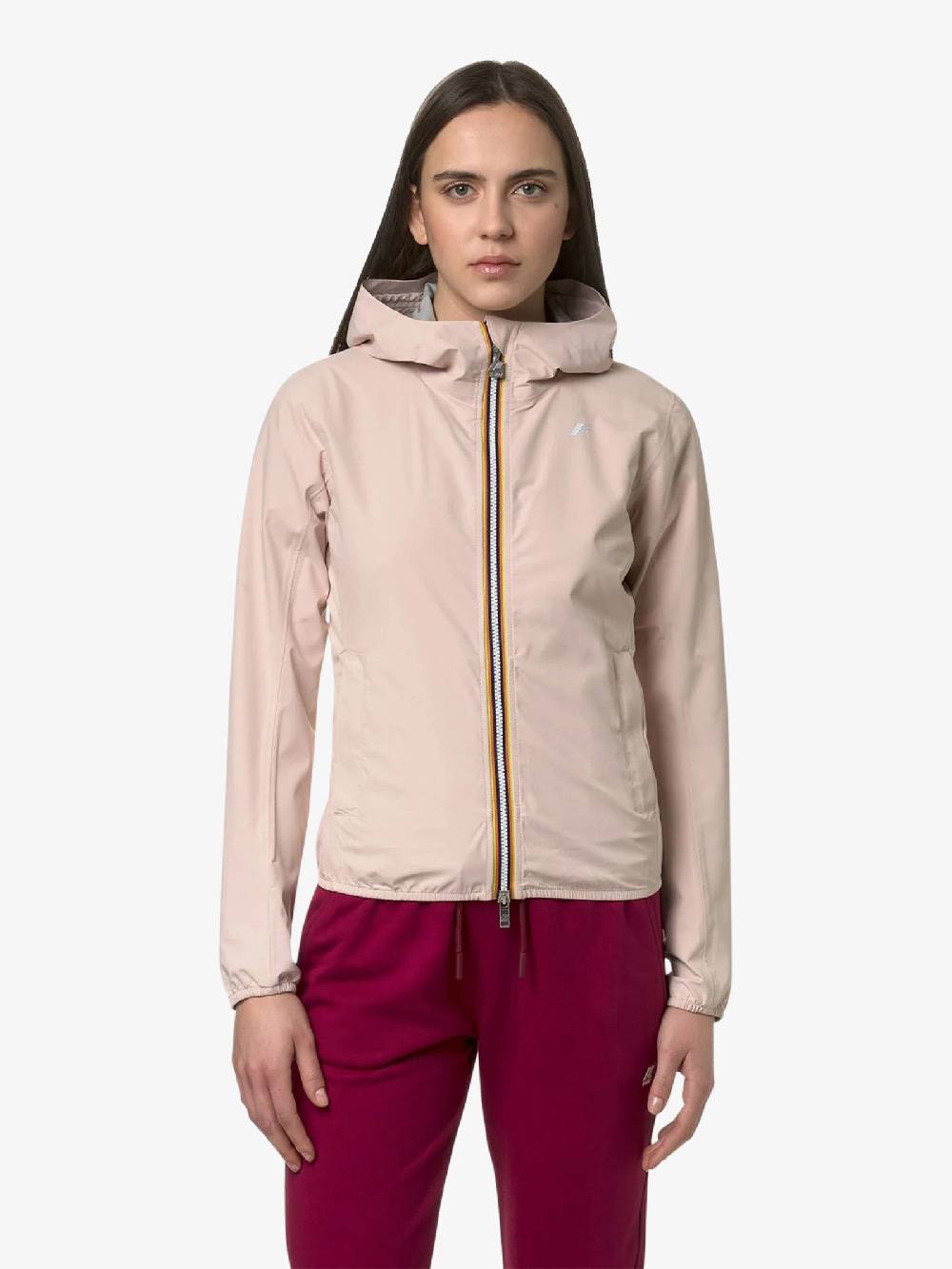 K-WAY Giubbotto Lily Stretch Dot K5127LW Donna Rosa