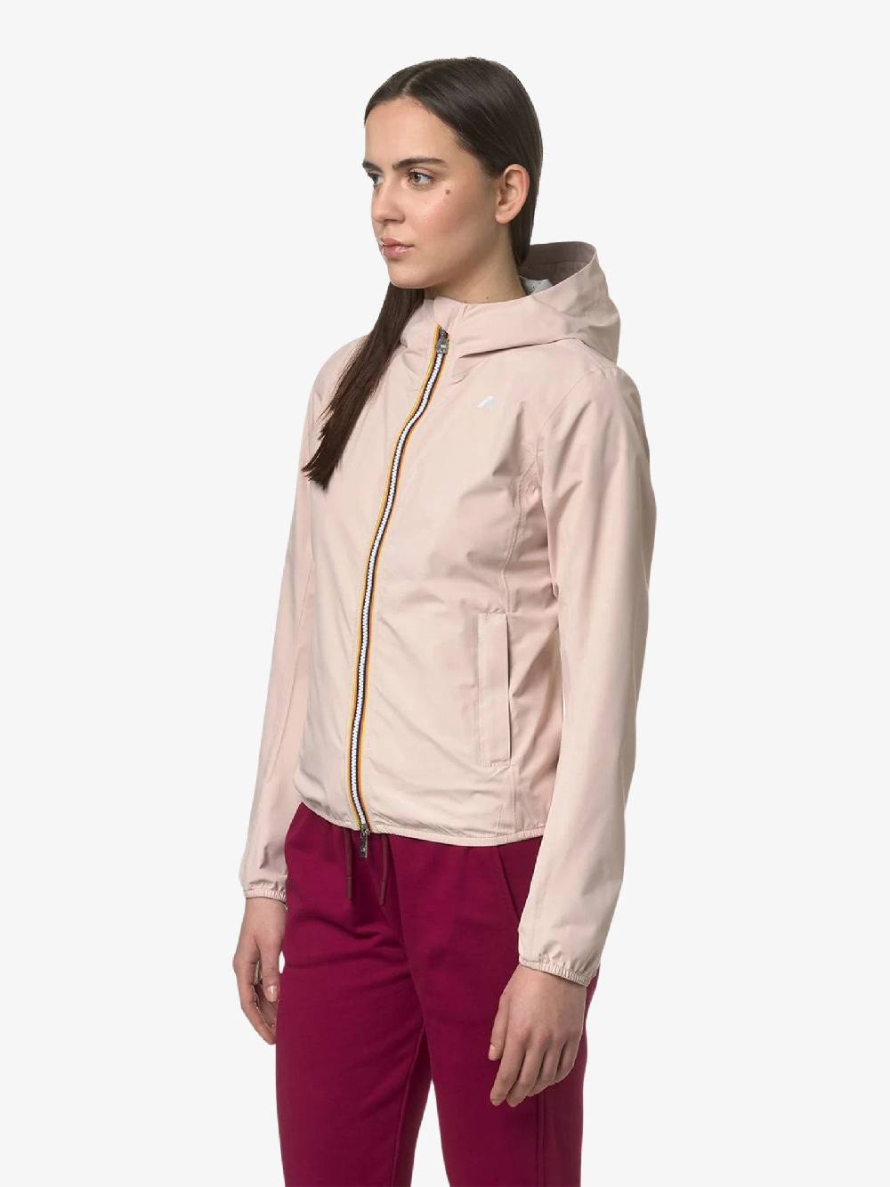 K-WAY Giubbotto Lily Stretch Dot K5127LW Donna Rosa