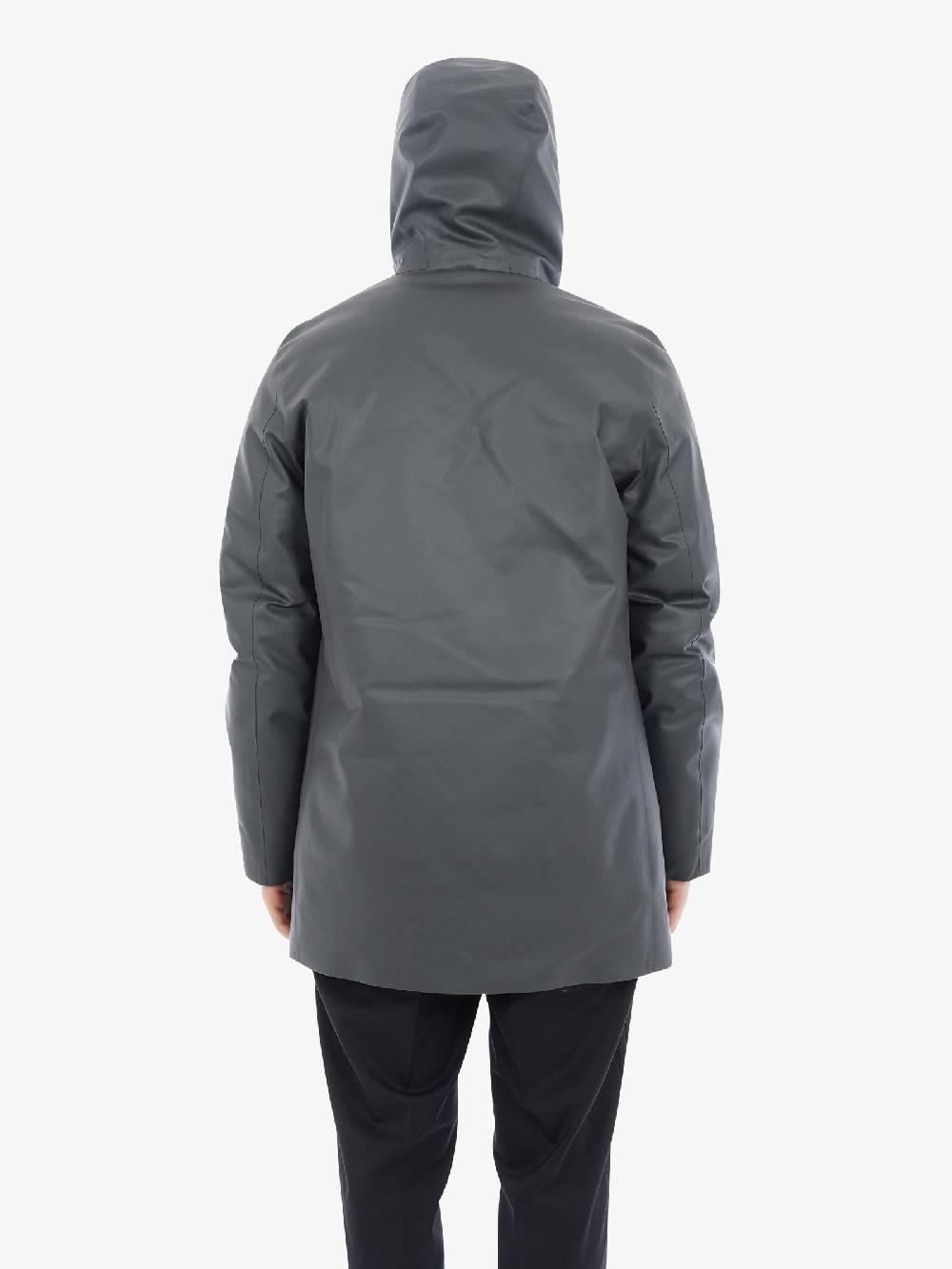 RRD ROBERTORICCIDESIGNS Giubbotto Lungo Rubber Double Parka Jkt Uomo Verde Militare