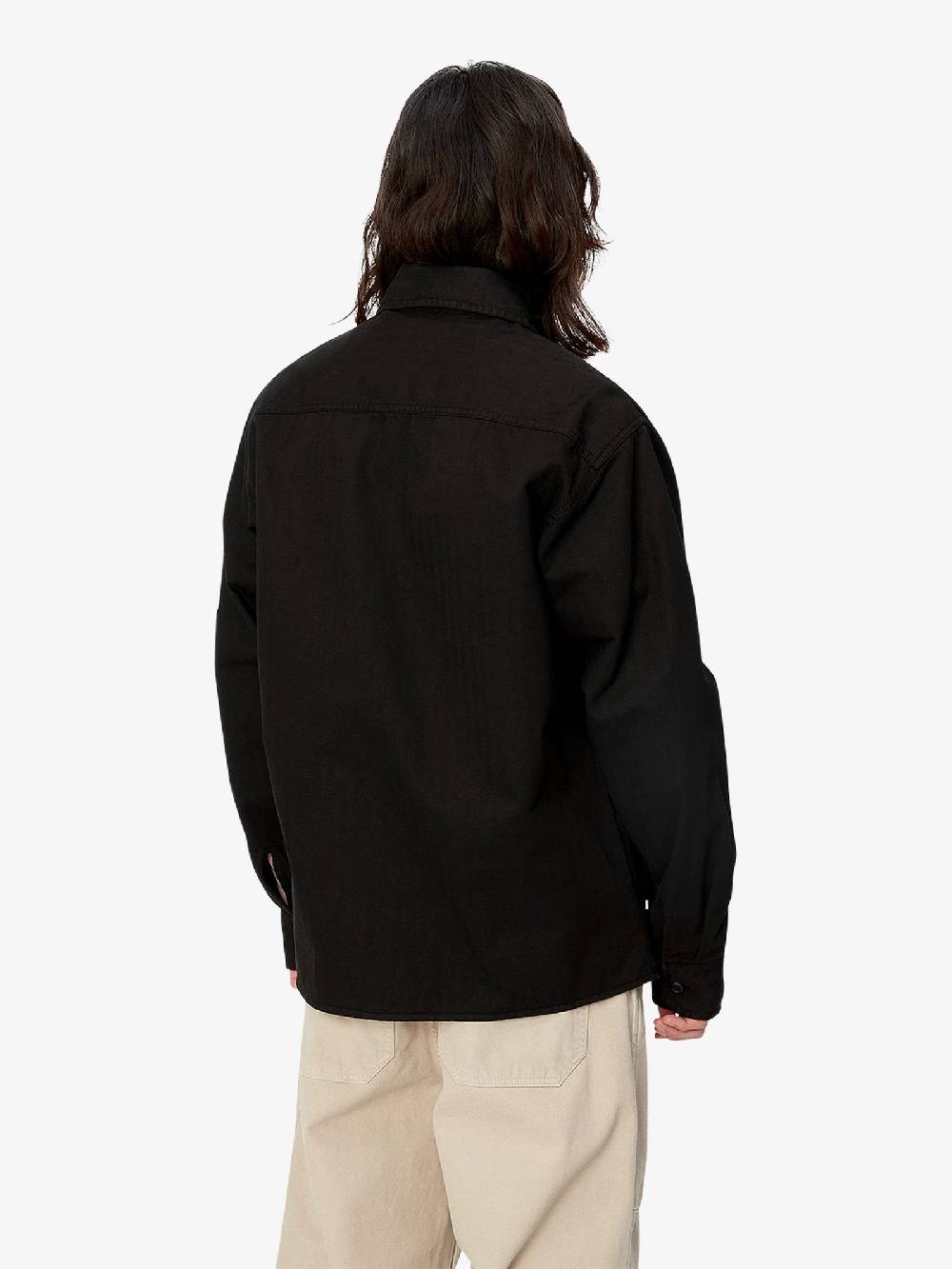 CARHARTT WIP Giubbotto Rainer Shirt Jac I033276_ Uomo Cotone Nero