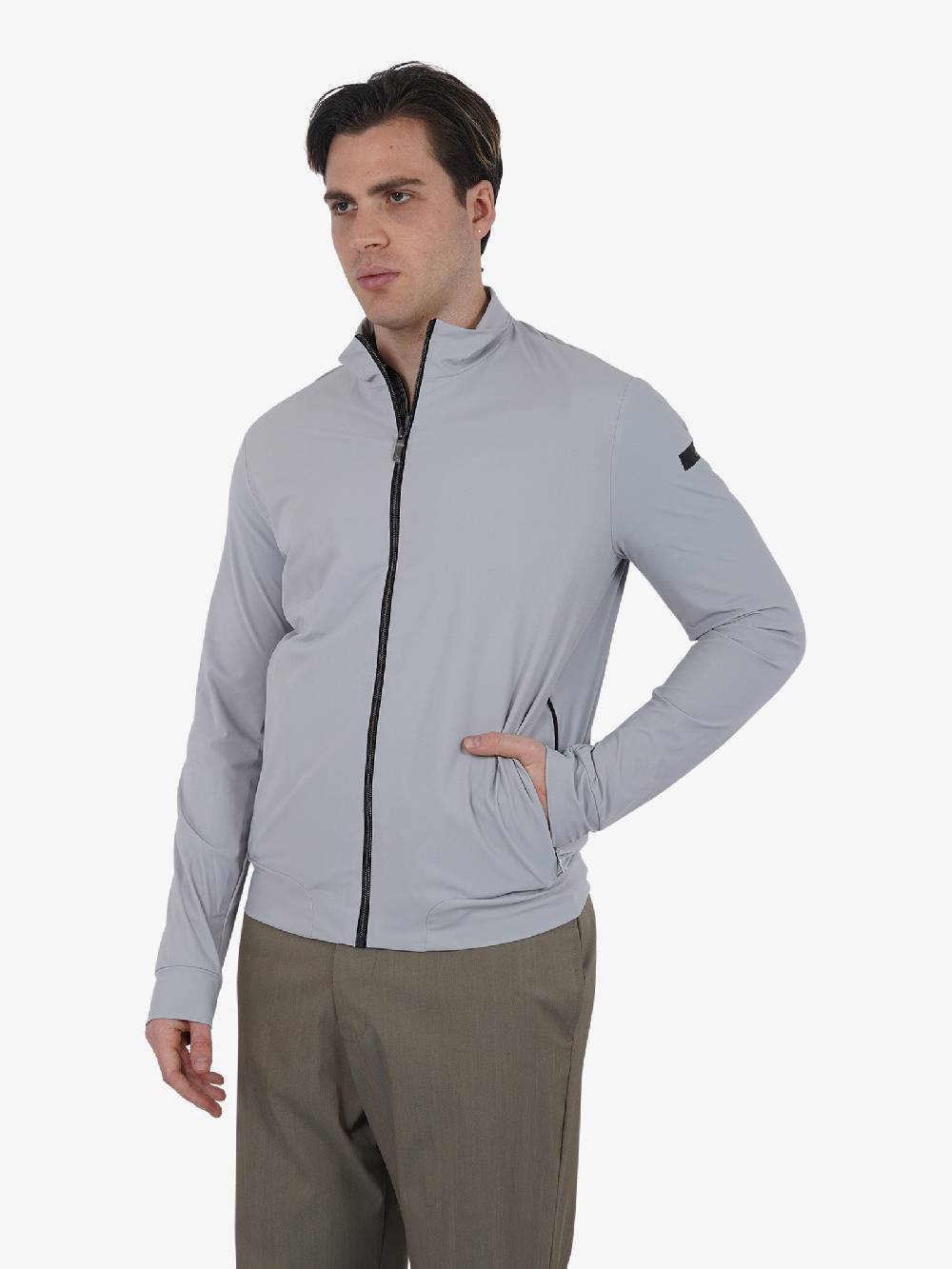 RRD ROBERTORICCIDESIGNS Giubbotto Summer Full Zip Fleece 24151 Uomo Grigio