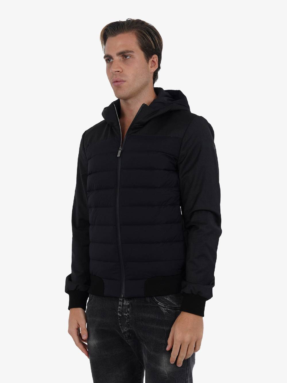 RRD ROBERTORICCIDESIGNS Giubbotto Terzilio Duck Soft W23178 Uomo Nero