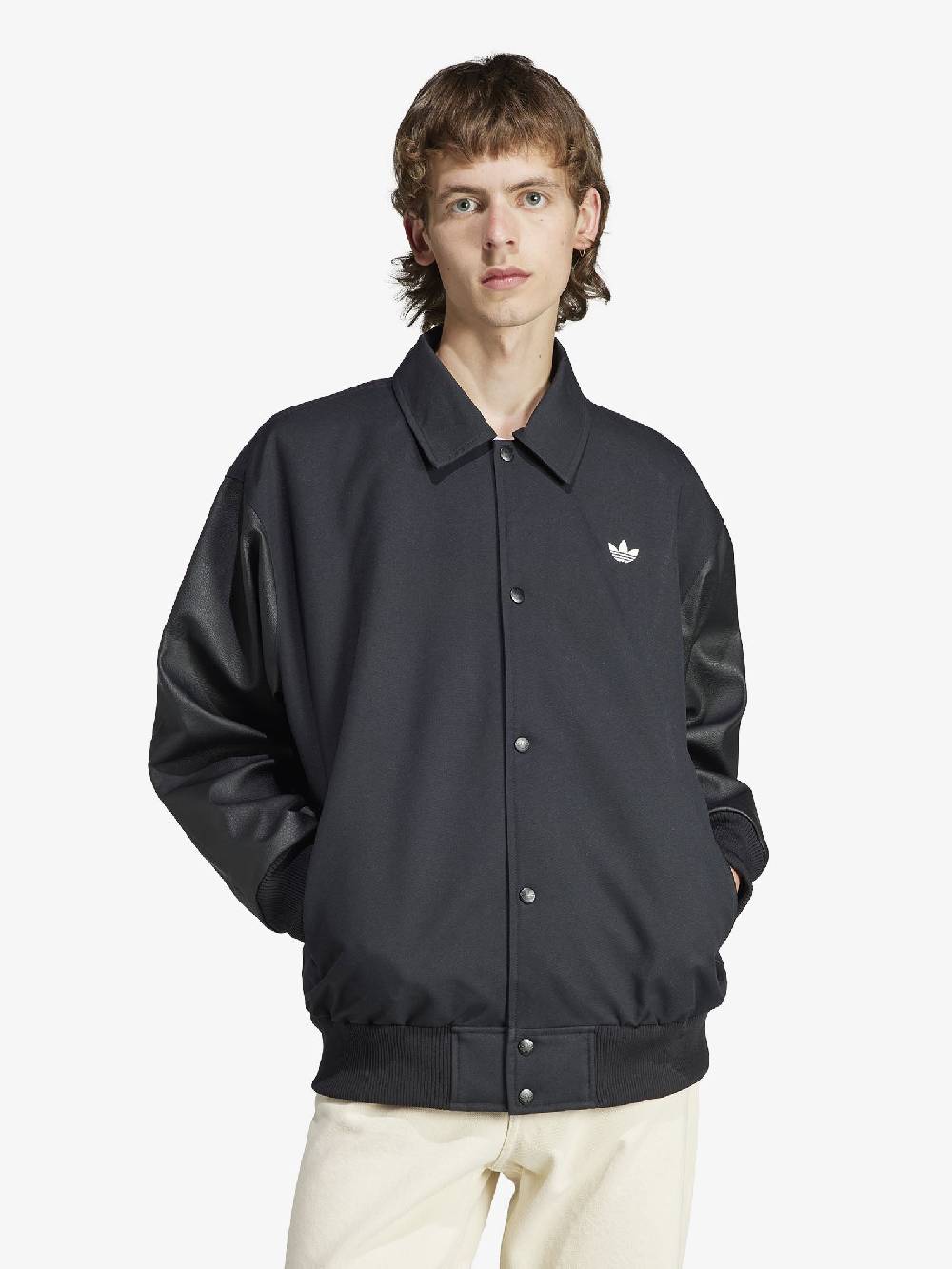 ADIDAS Giubbotto WNTR Varsity HZ0715 Uomo College Nero