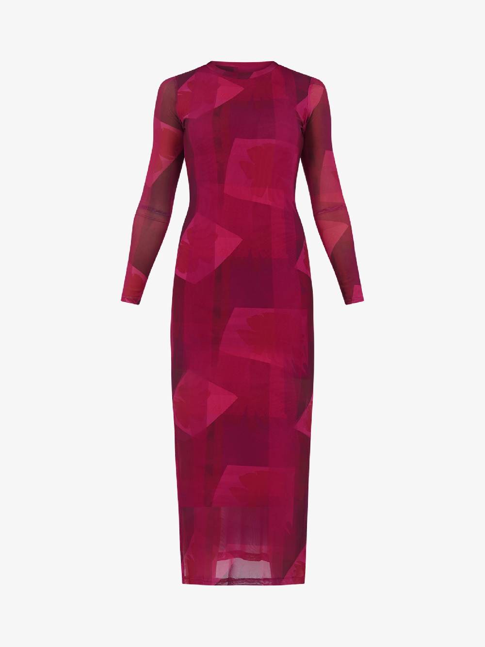 GLAMOROUS Abito Lungo HC0258 Donna Rosa