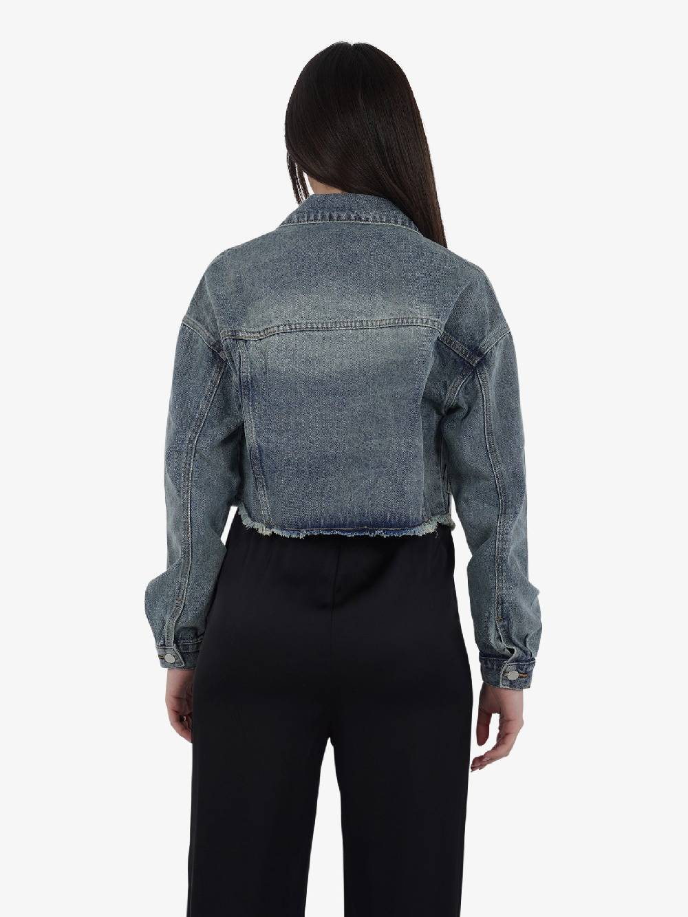 GLAMOROUS Giacca AN4695 Donna Cotone Denim