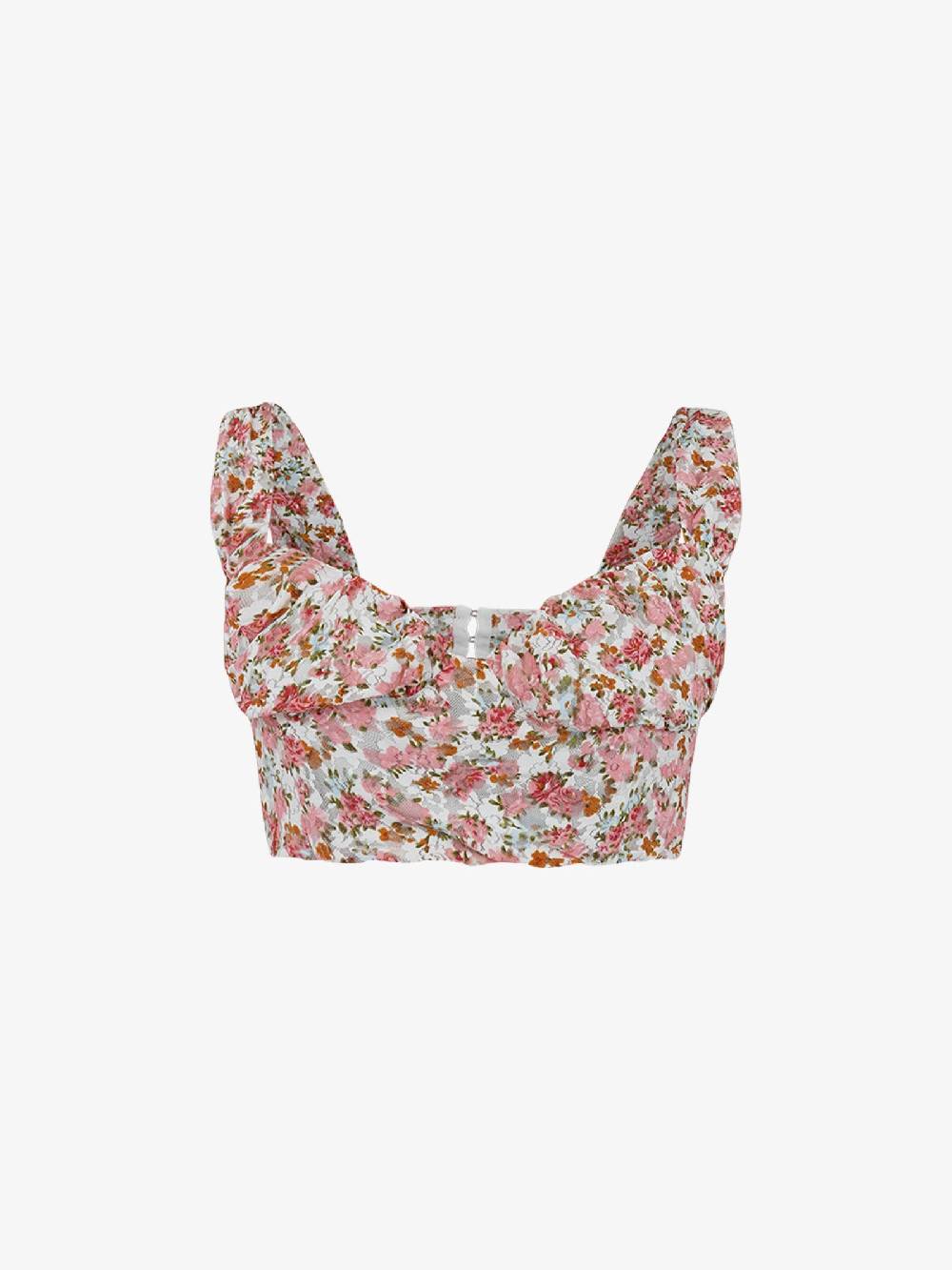 GLAMOROUS Top Cropped CK7354 Donna Rosa