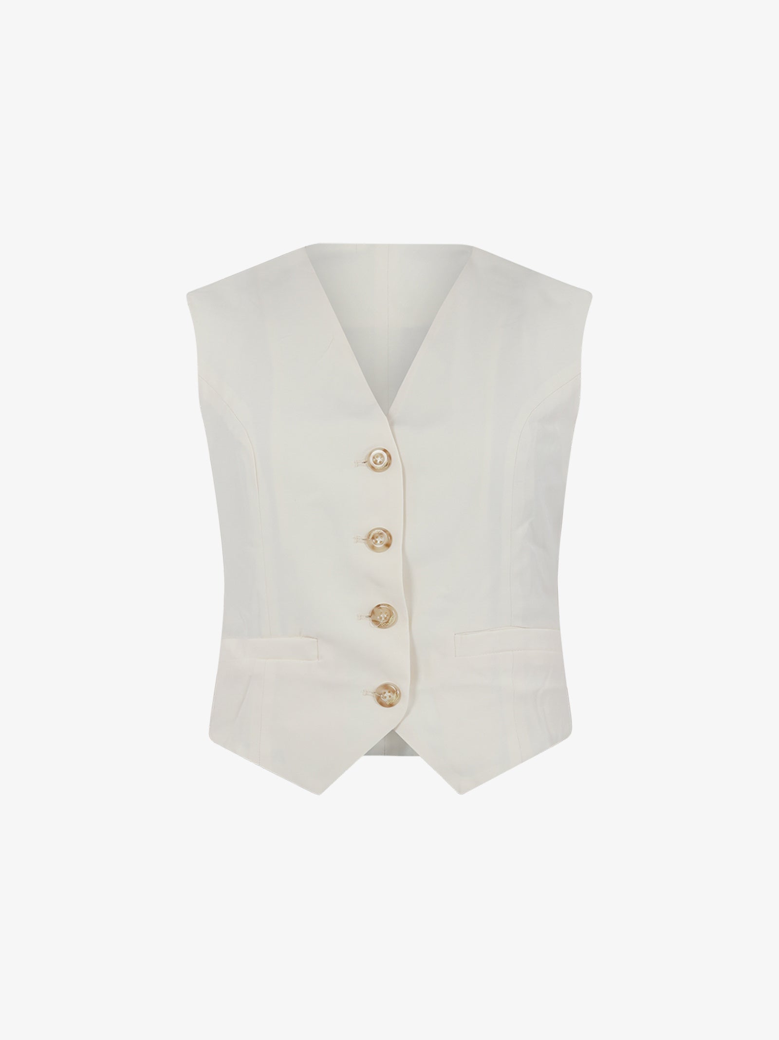 GLAMOROUS Top Gilet GS0562 Donna Beige