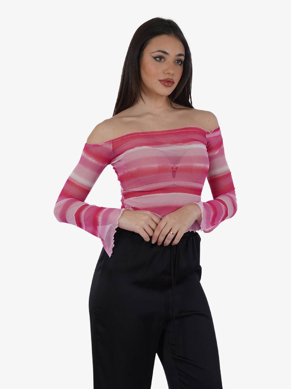 GLAMOROUS Top HC0262 Donna Rosa