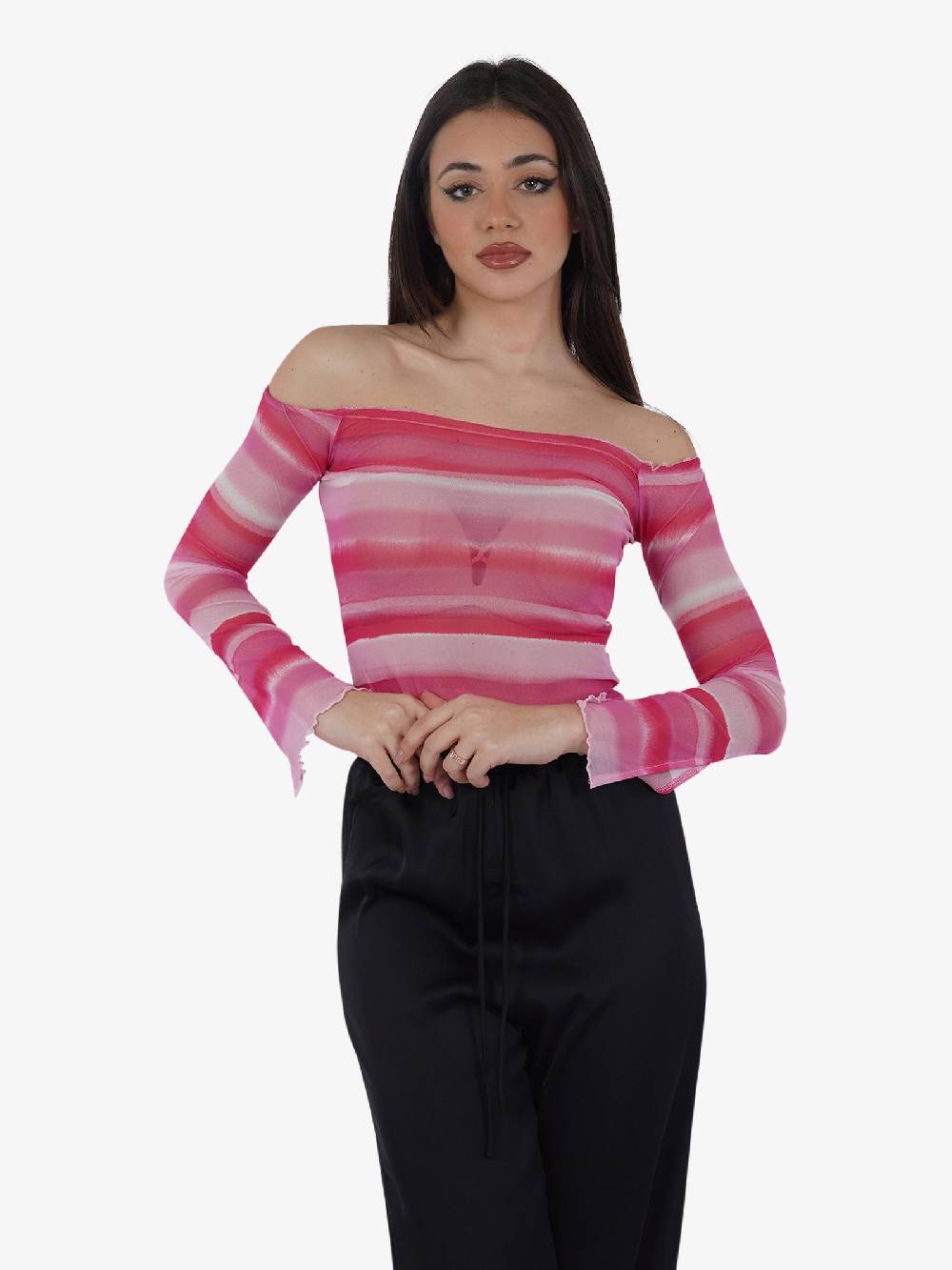 GLAMOROUS Top HC0262 Donna Rosa