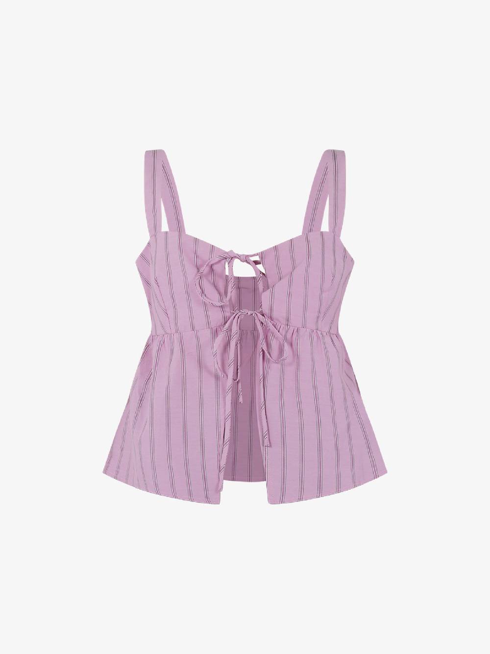 GLAMOROUS Top HC0351 Donna Cotone Rosa