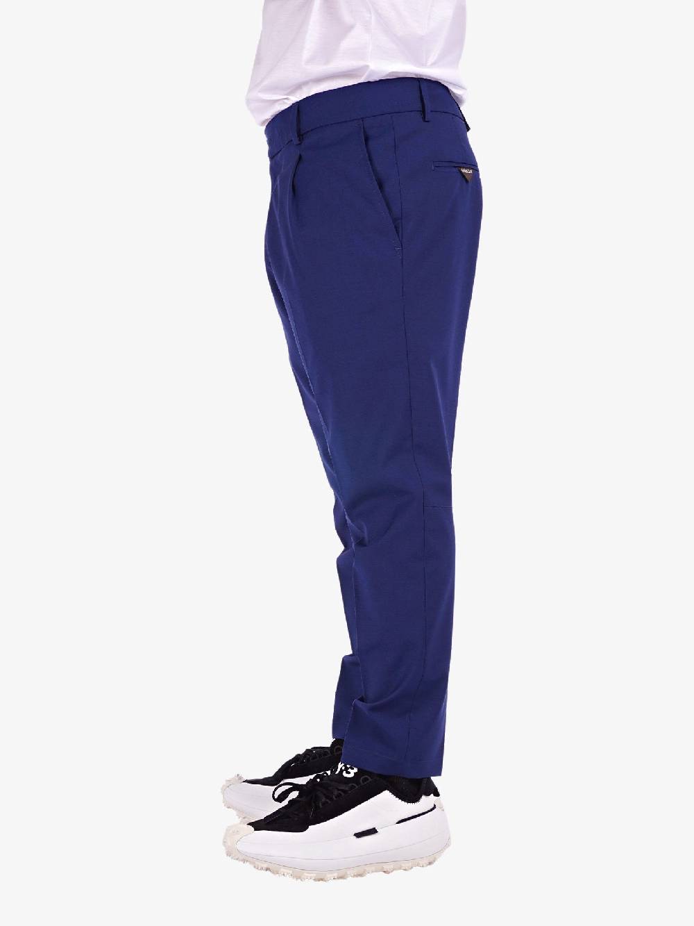 GOLDEN CRAFT Pantalone In Fresco Cotone Uomo Blu