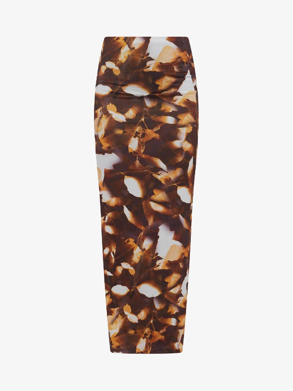 GLAMOROUS Gonna Lunga Taglio Sbiego CK7512 Donna Marrone