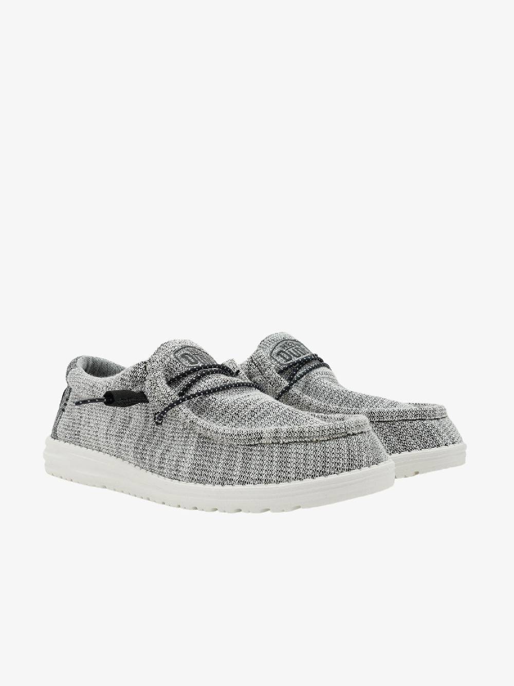 HEY DUDE Mocassini 400251 Uomo Grigio