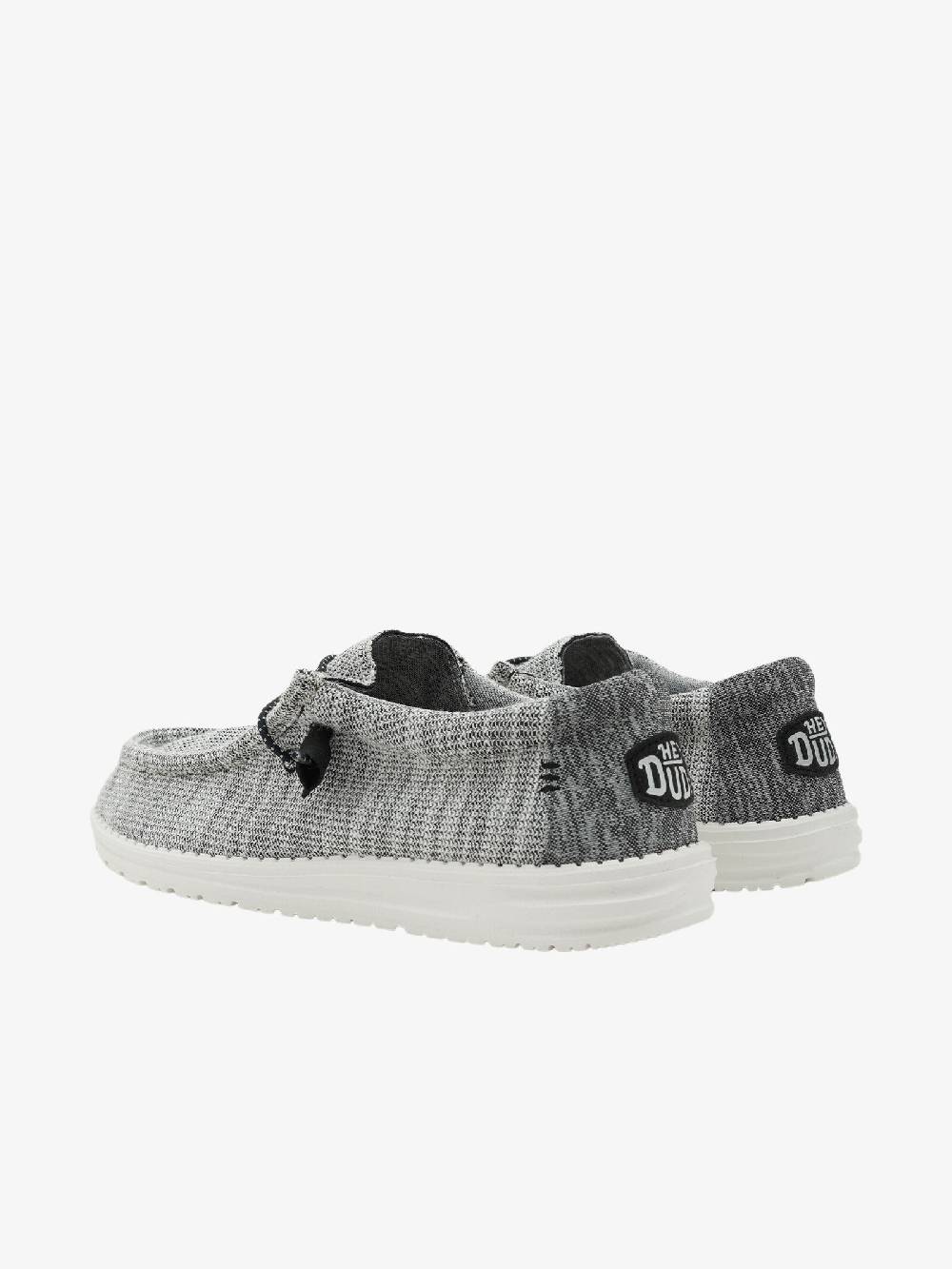 HEY DUDE Mocassini 400251 Uomo Grigio