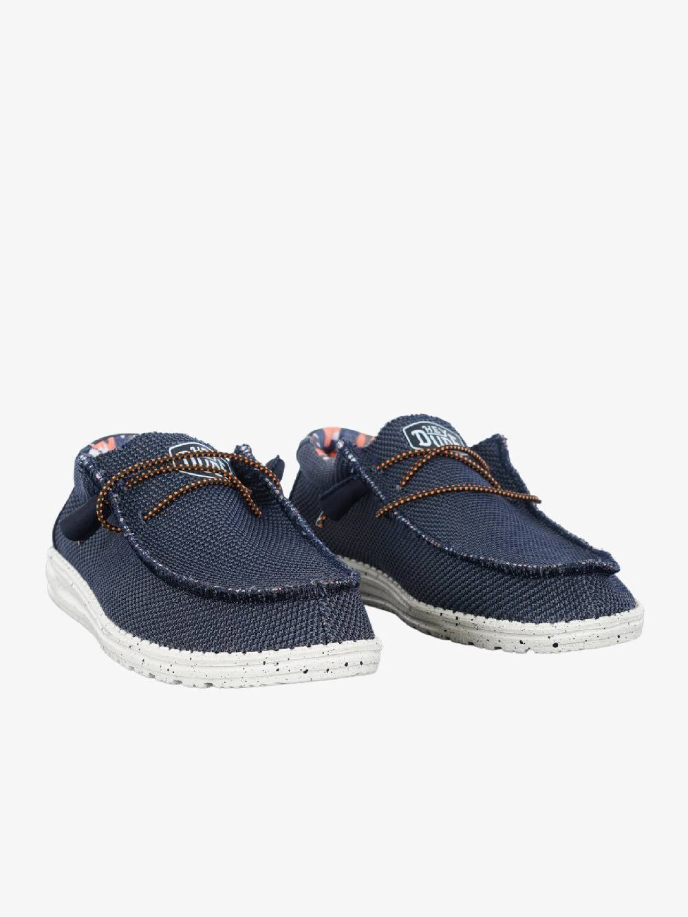 HEY DUDE Mocassini Wally Sox Uomo Blu