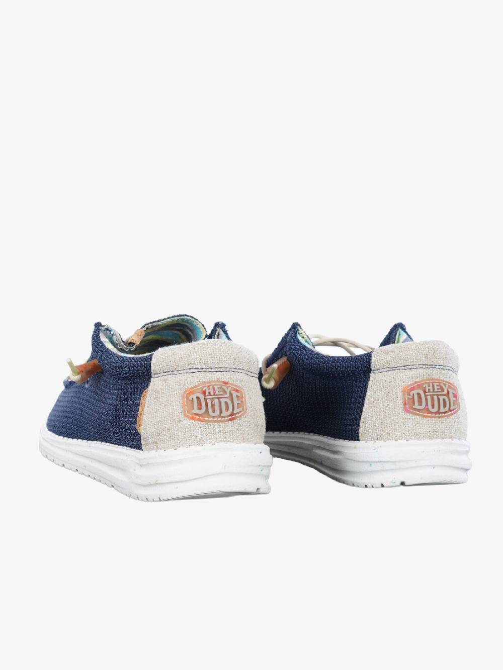 HEY DUDE Mocassini Wally Stretch Uomo Blu