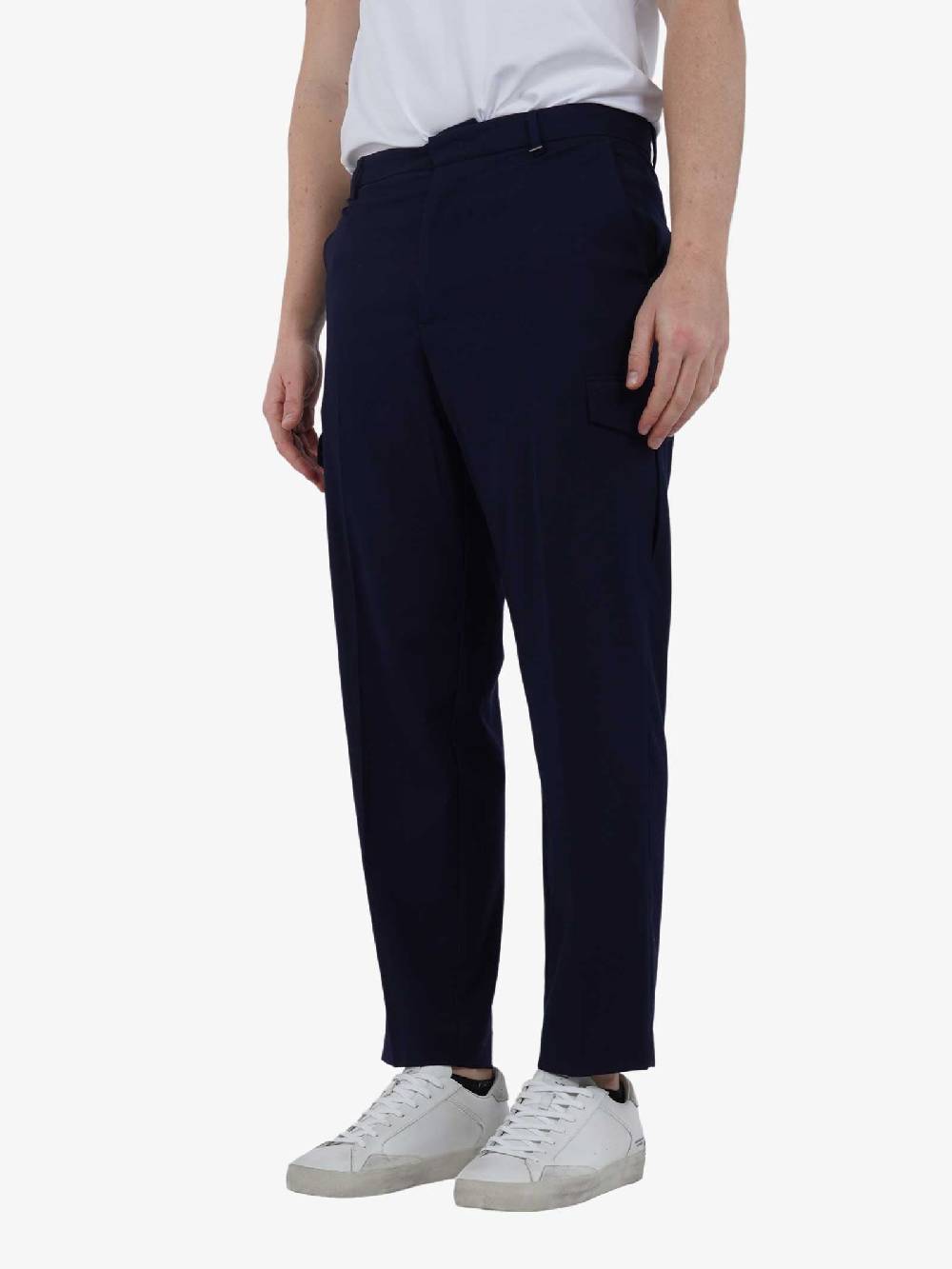 I'M BRIAN Pantalone Con Tasconi PA2847 Uomo Blu