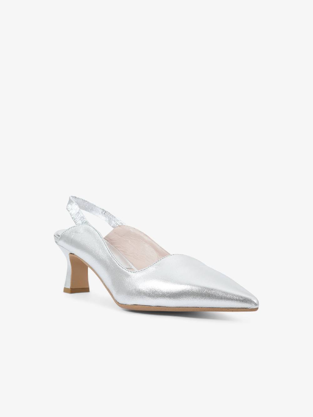 ISABEL FERRANTI Chanel 5516 Donna Pelle Argento