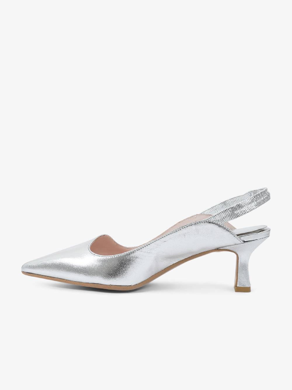 ISABEL FERRANTI Chanel 5516 Donna Pelle Argento