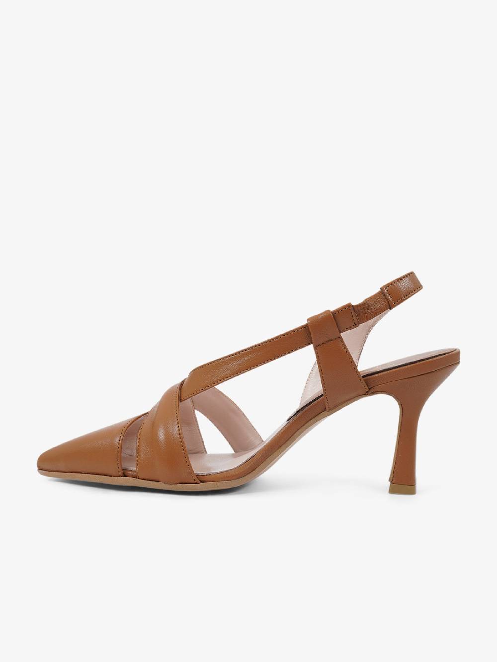 ISABEL FERRANTI Chanel 7540 Donna Pelle Marrone