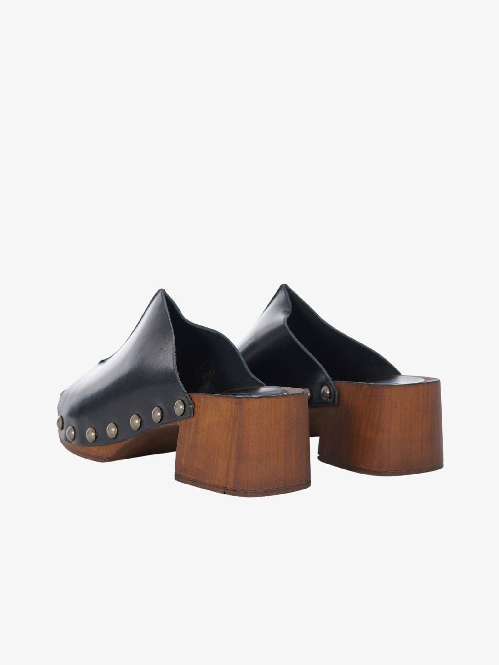 JEACOTTE Sandali Con Plateau 8 Donna In Pelle Nera