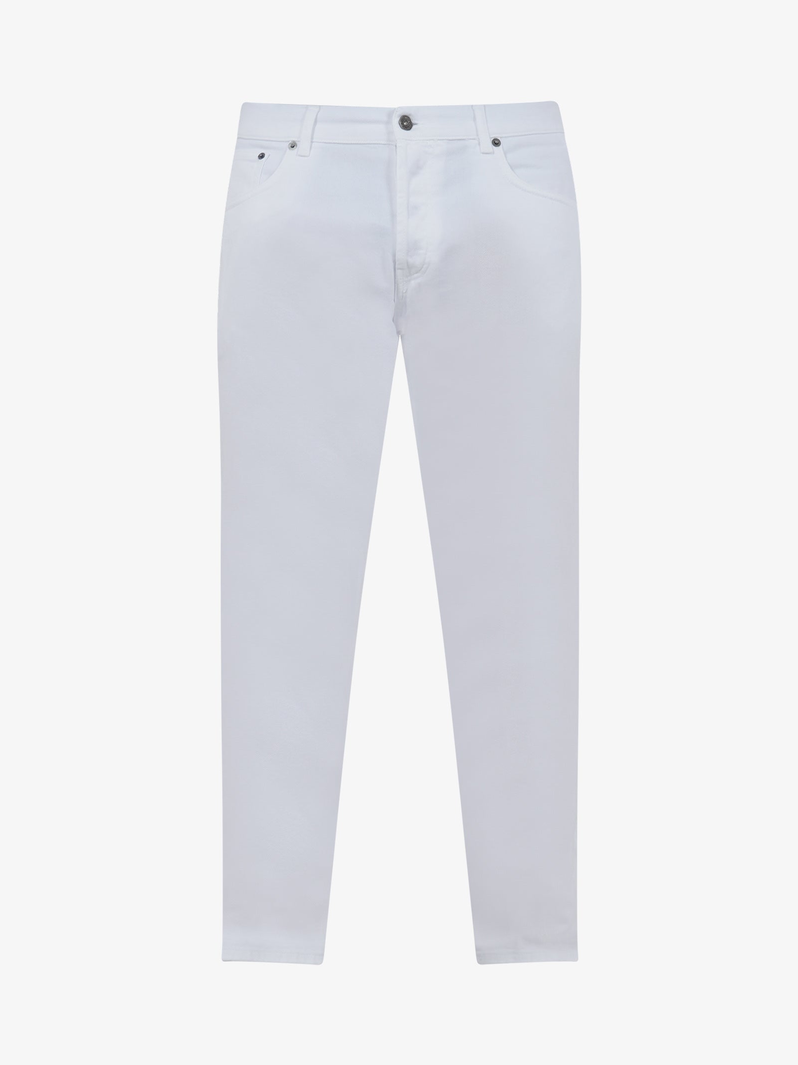 DONDUP Jeans Dian UP576 BF0014U PTD DU Uomo Cotone Bianco