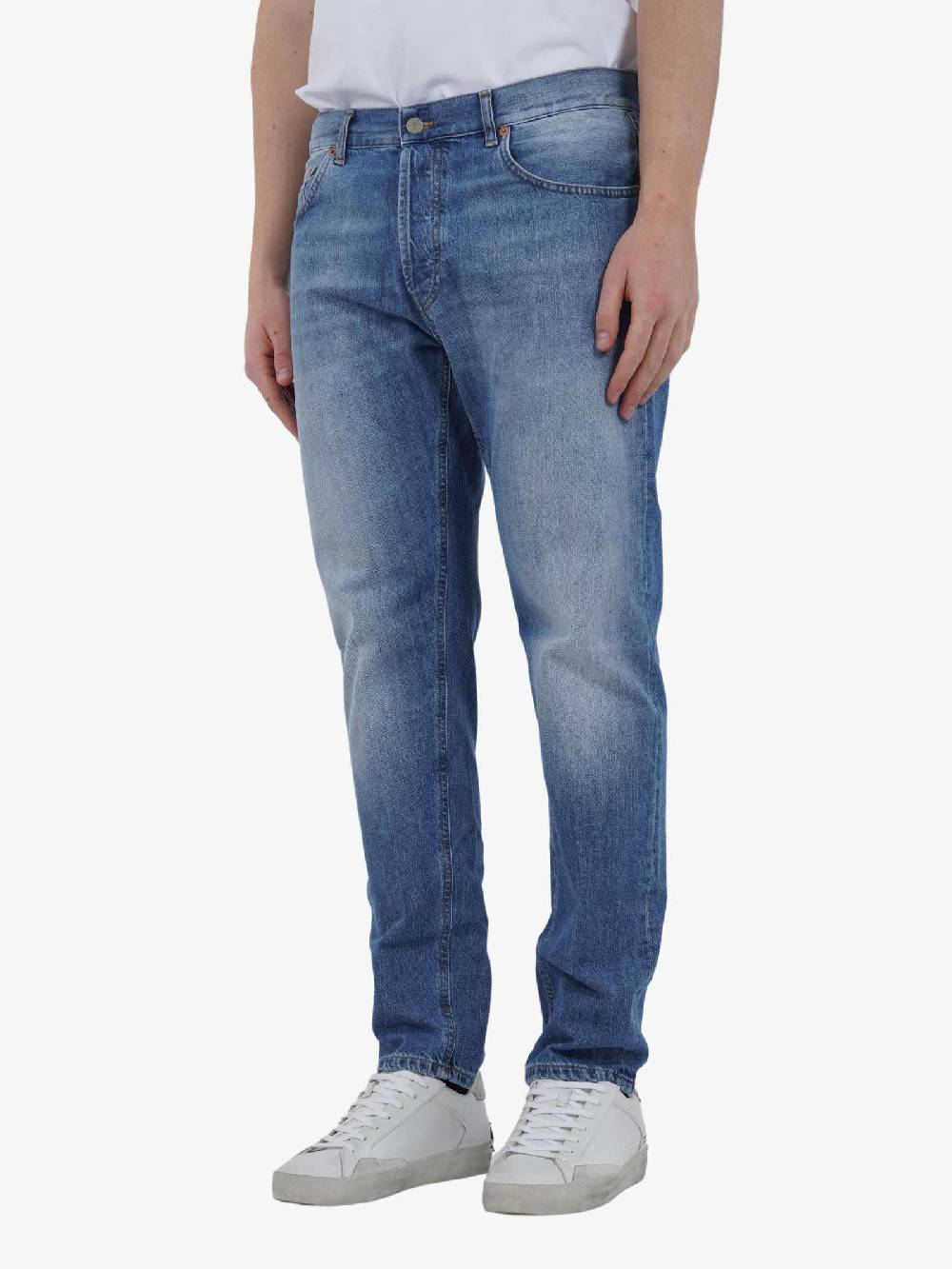 DONDUP Jeans Dian UP576 DF0269U GY1 DU Uomo Cotone Blu