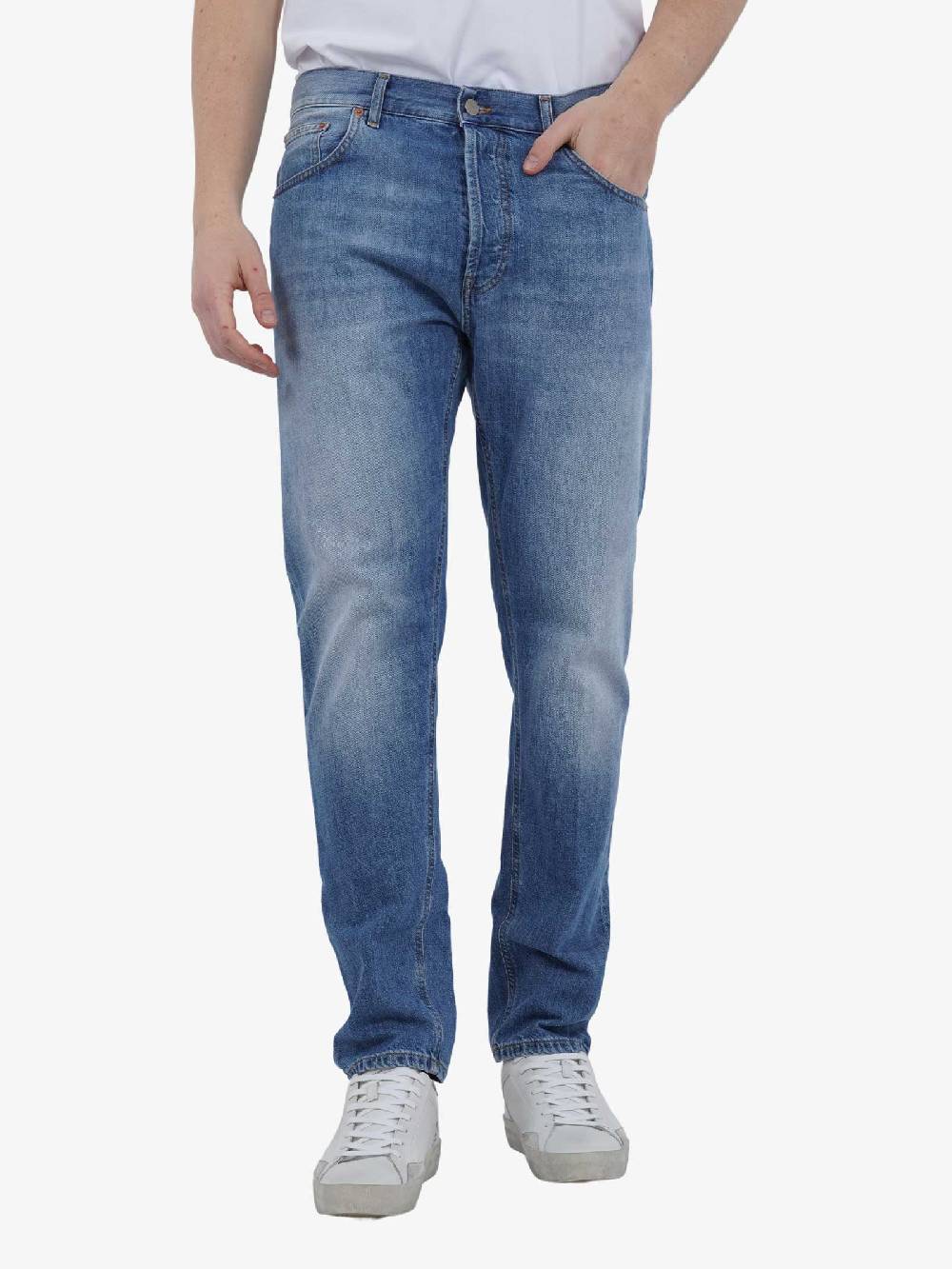DONDUP Jeans Dian UP576 DF0269U GY1 DU uomo cotone blu